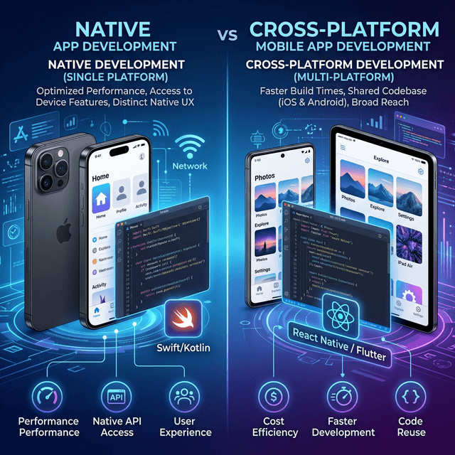 The True Cost of Building a Mobile App: Native vs. Cross-Platform