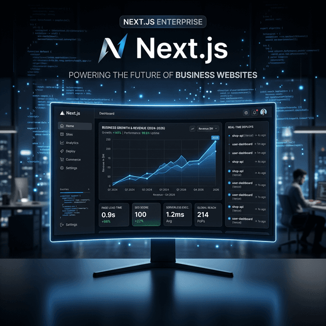Why Next.js is the Best Choice for Your Business Website in 2026